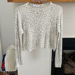 Lightweight Leopard Sweater Top